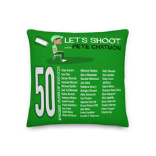 Load image into Gallery viewer, Let&#39;s Shoot! Class Pillow
