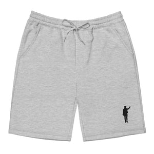 Action! Embroidered Fleece Shorts [2 Colors]