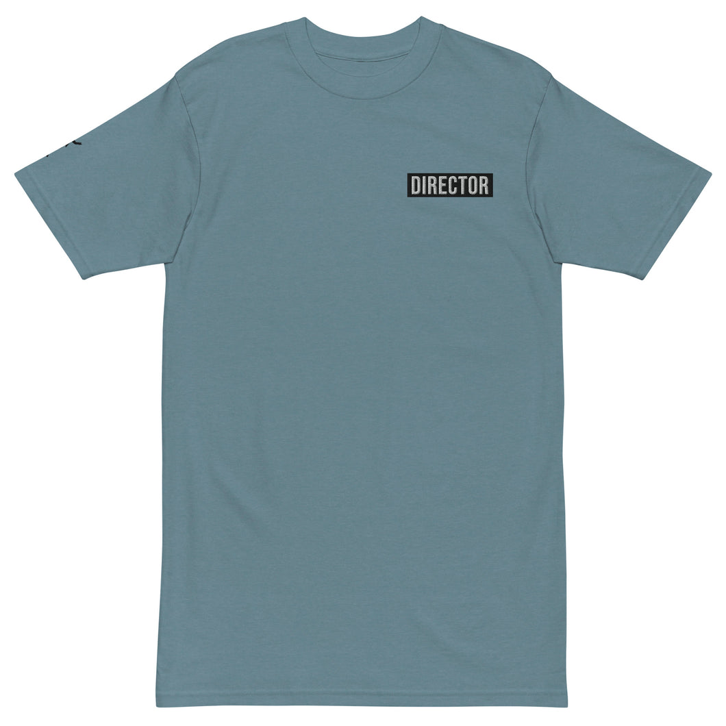 TheDirector Embroidered Tee [5 Colors]